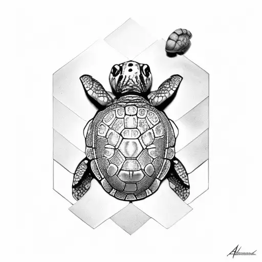 Aphrodite With Turtle Shell