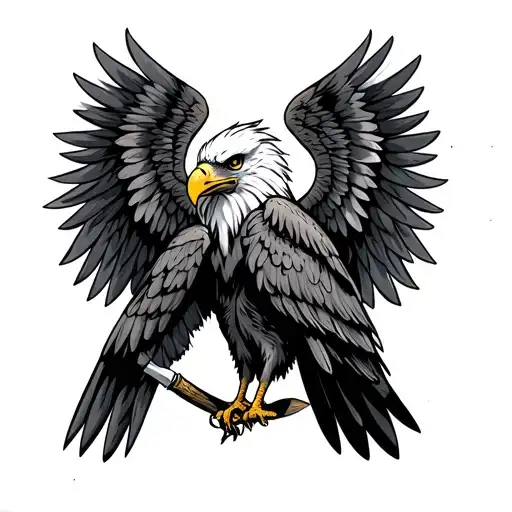 Wing Of Aguila And Barber Holding