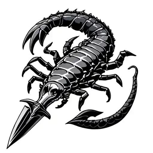 Skorpion Halid Dagger With A Tail