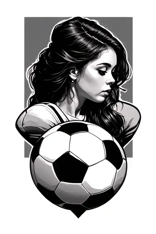Feminine Football Delicate
