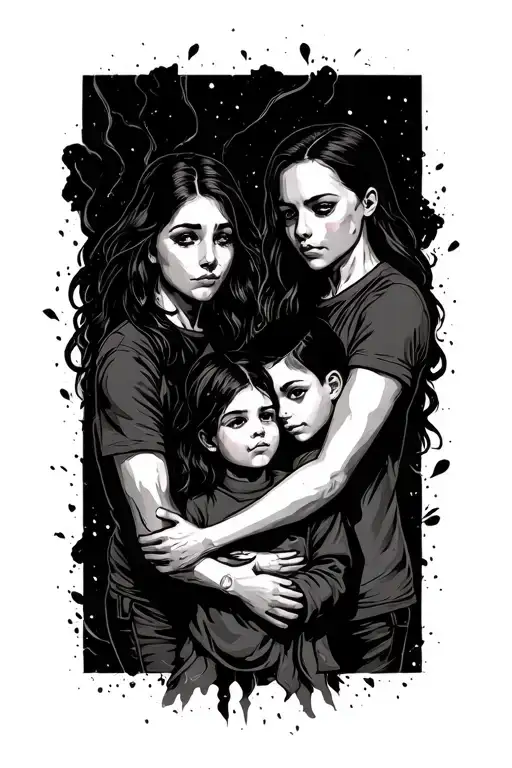 Family Love Depression Alone