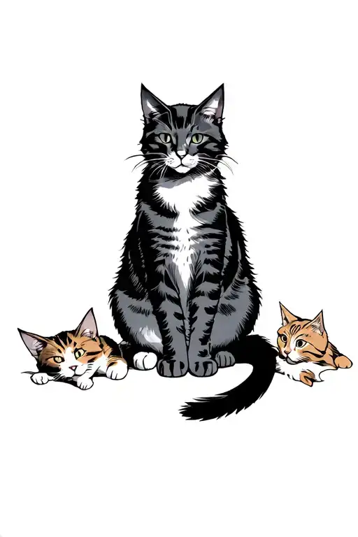 Cats Love Archie Andy