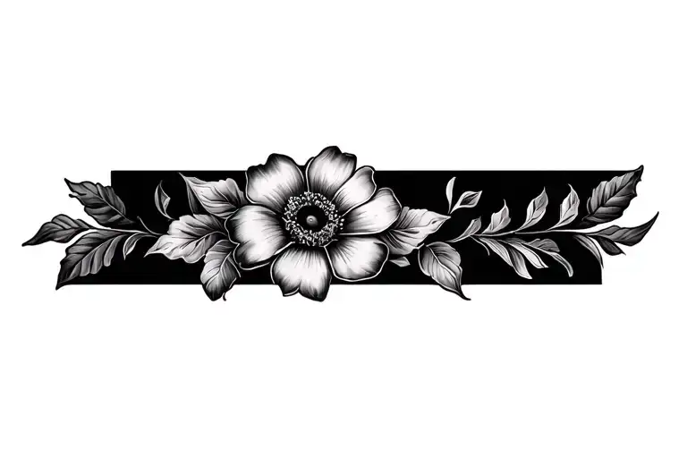 Heart Tattoo With Flowers Lys Flower