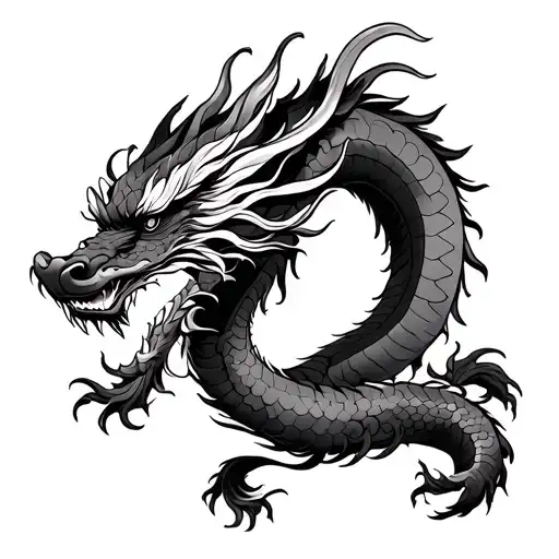 Japanese Dragon Forearm