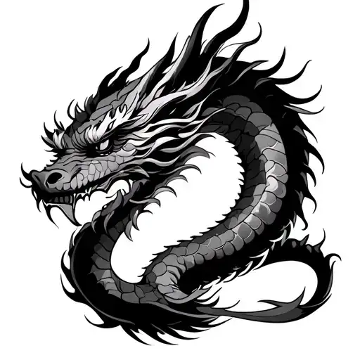 Japanese Dragon Forearm