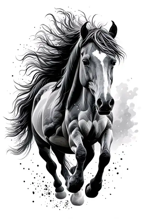 2 Wild Horses Running