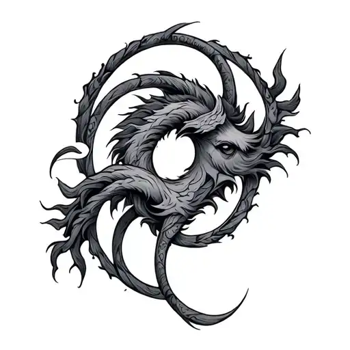 Zodiac Sign Intertwined