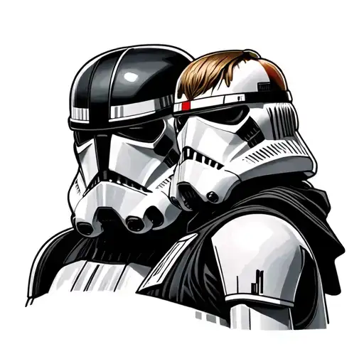 Star Wars Clone Troopers And Anakin Skywalker Sleeve