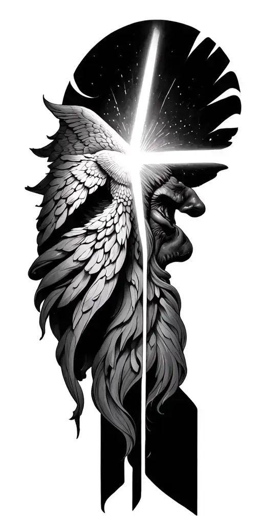 Feeling The Darkness And Seeing The Light Of God We Trust'