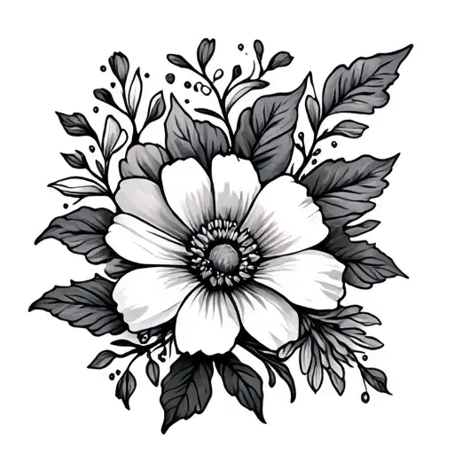 Flower Family Tattoo Date