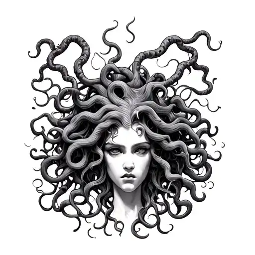 Medusa With Feniks