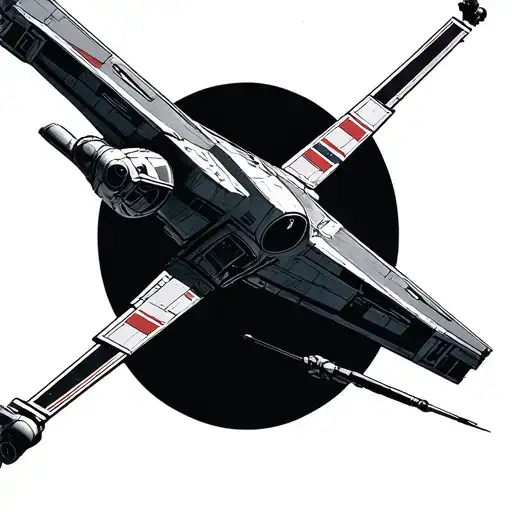 Minimalist X Wing