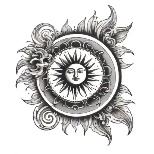 Moon And Sun