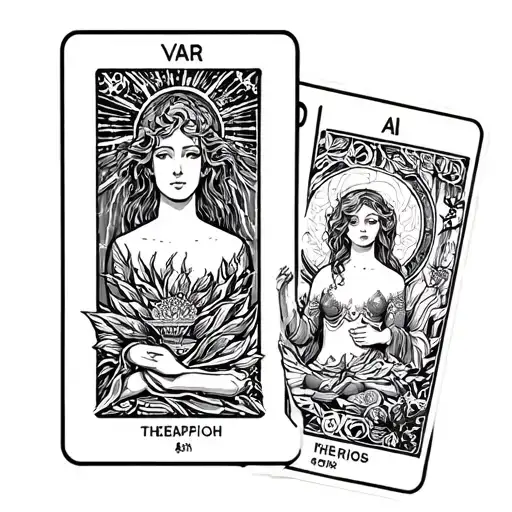 Mental Health Therapist Tarot Card