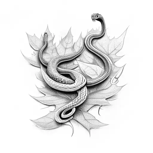 Leafs Snake