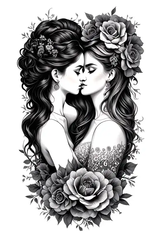 Vittoria And Sofia Names Intertwined