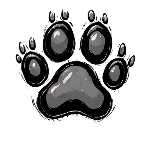 Emo Paw Print