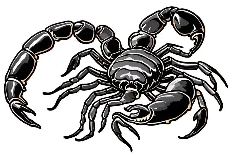 Scorpion And Fluer De Lis