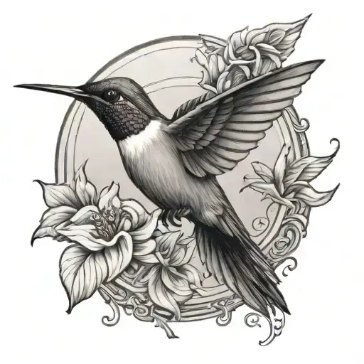 Hummingbird Hovering