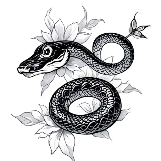 Very Flowery Snake