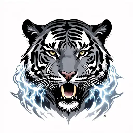 Storm Tiger Lightning