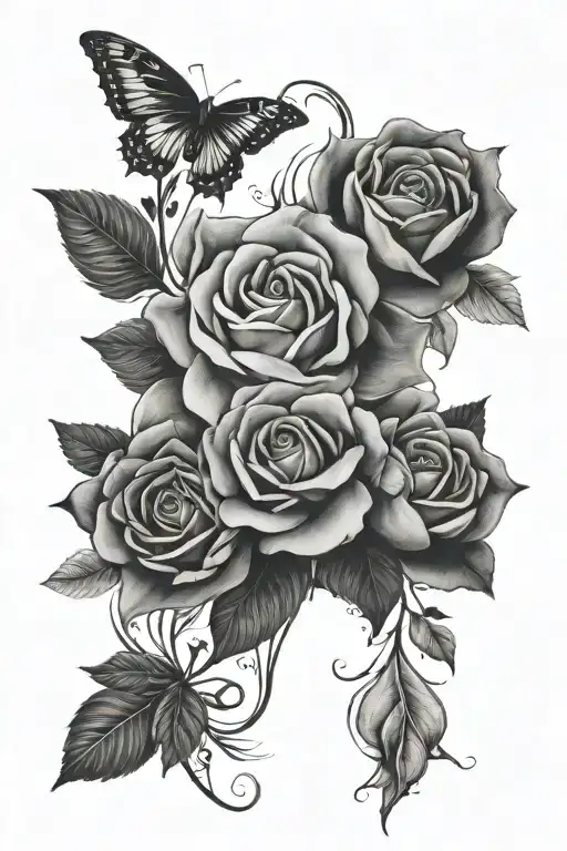 Love Yourself Tattoo Sleeve Black