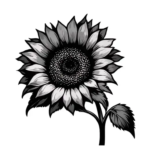 Sunflower Neo Traditional