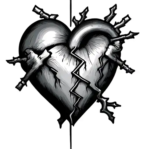 Addiction And Pain From Broken Heart