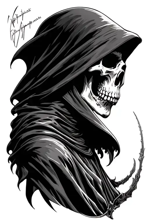 Grim Reaper Side Profile