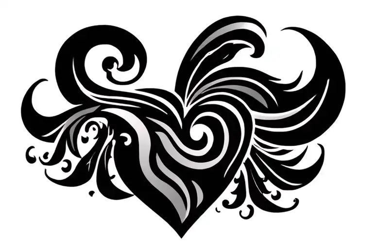 Heart Sankofa African American