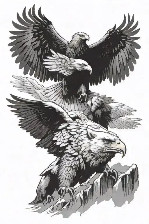 Bears And Eagle