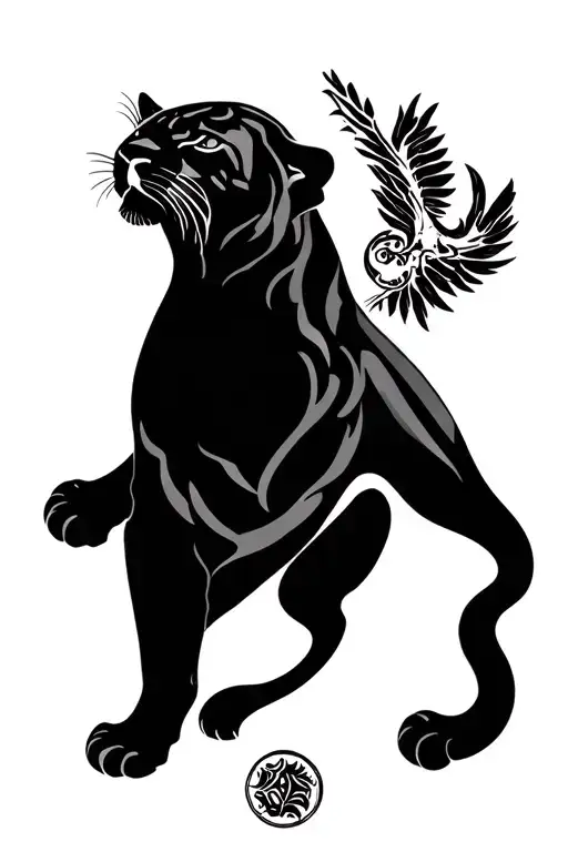 Black Panthere In The Greek Universe