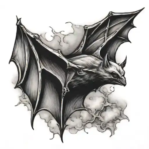 Bat Side Shot On Chest