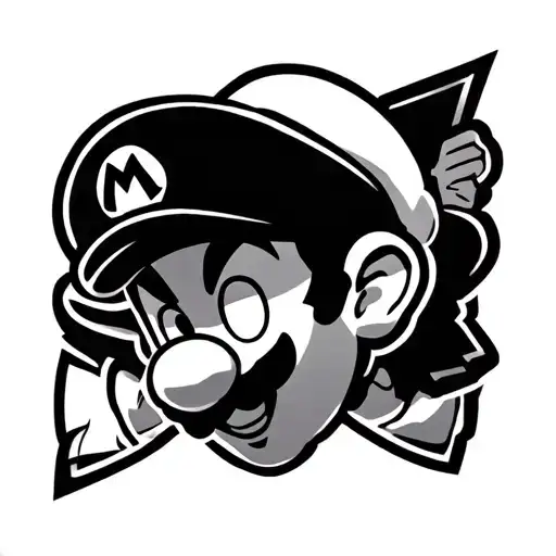 Super Mario Game Pin