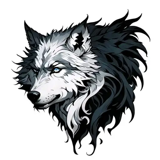 Wolf Garou And A Woman