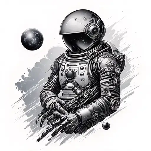 Space Bio Mechanical Sleeve