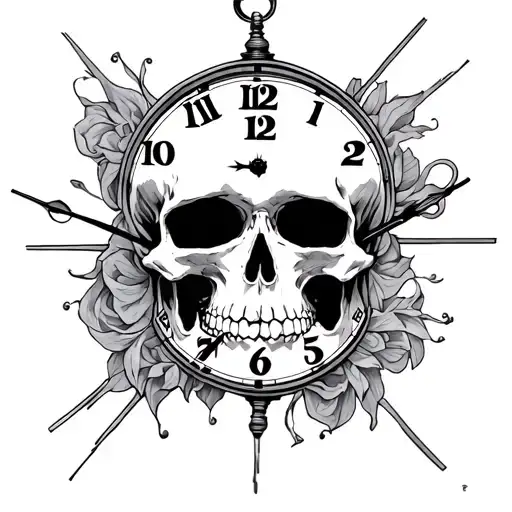 Dead Head With Clock