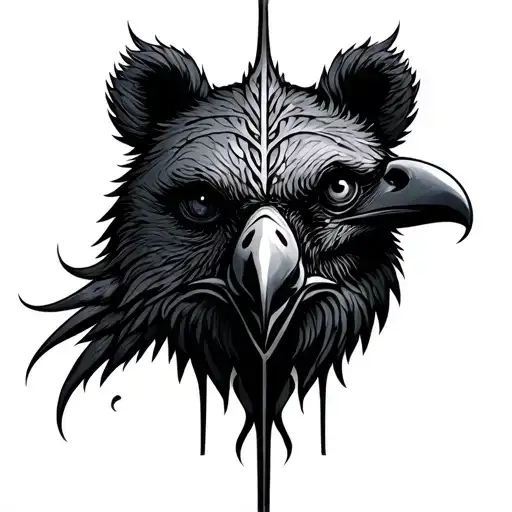 Triskele Raven Bear Eye