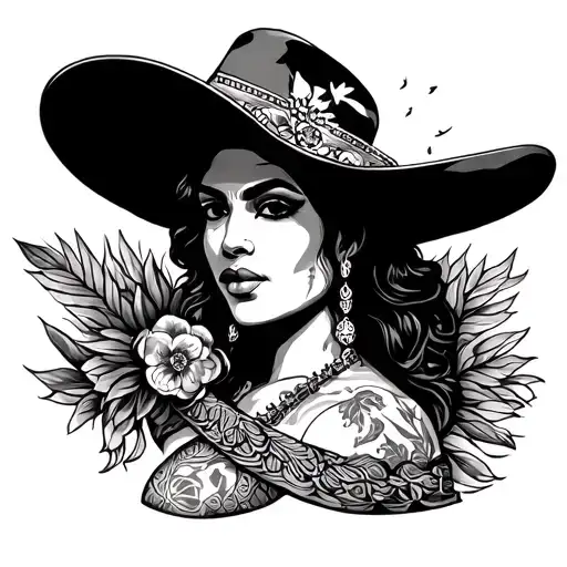 A Mexican And Puerto Rican Themed Half Sleeve