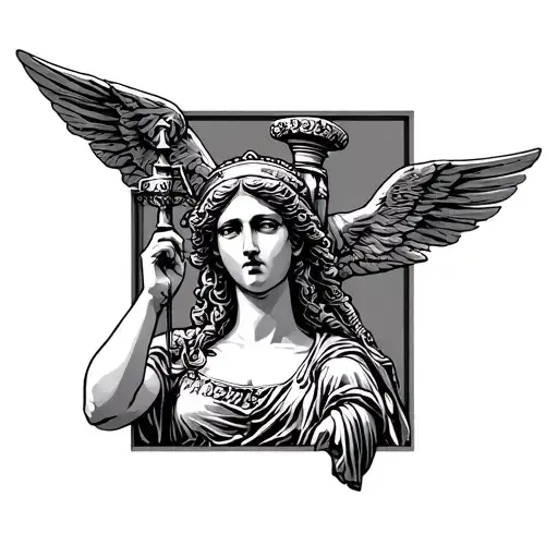 Justitia Roman Goddess