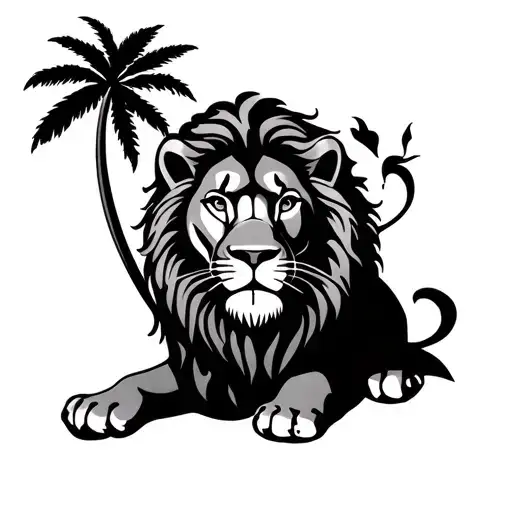 Sri Lanka County With Lion