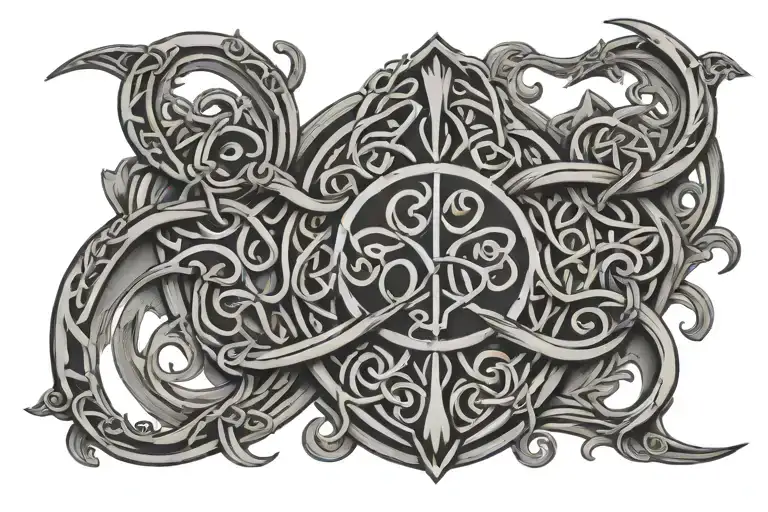 Coram Deo Phrase Celtic