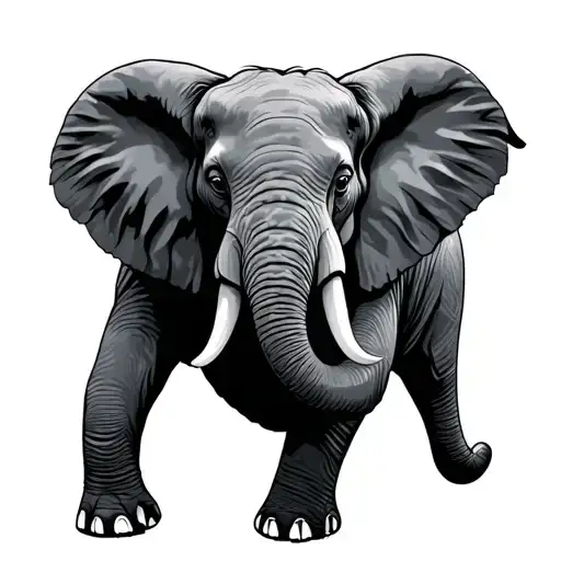 Elephant Holding