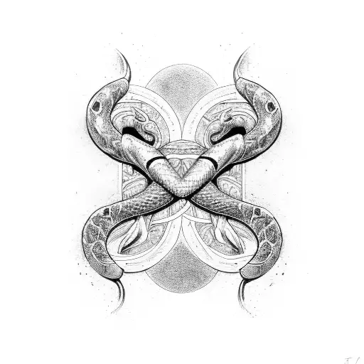 Gemini Snake With Written Made In Paldiski