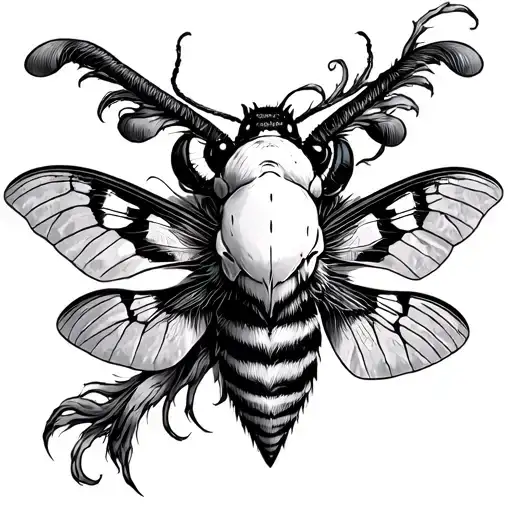 Deaths Head Moth