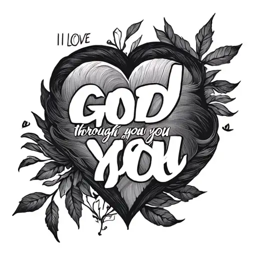 I Love God Through You And You Through God 06-12