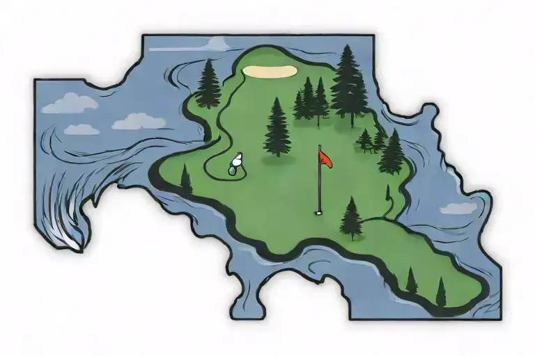 Golf Course Grilling Barbecue