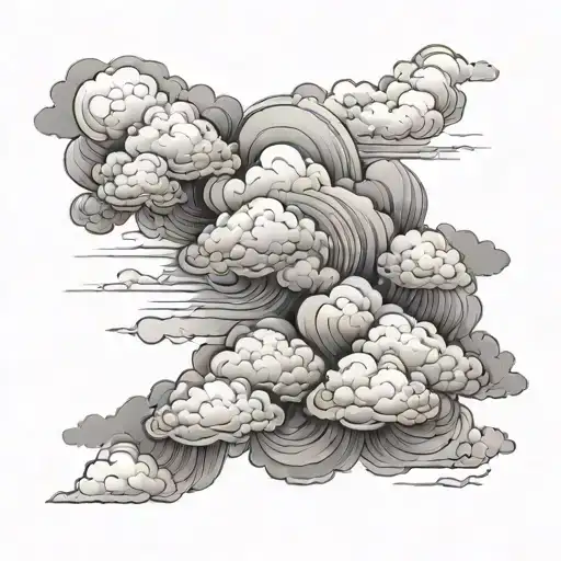 Clouds Black And Grey