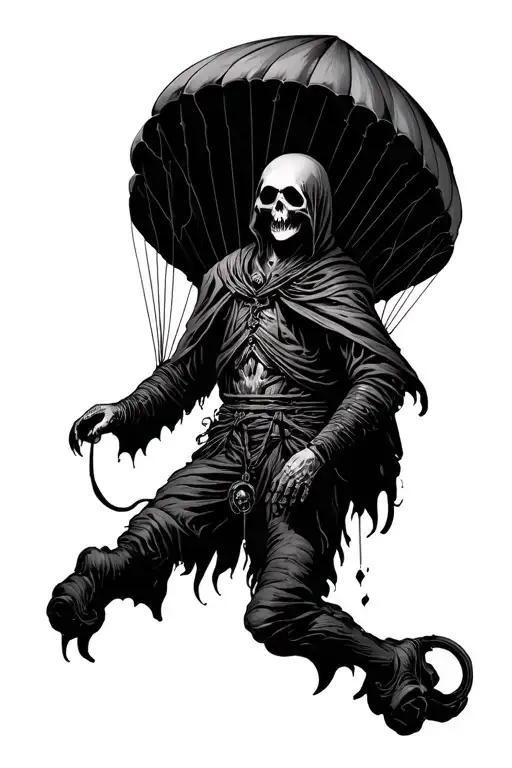 A Reaper Parachuted In By Death