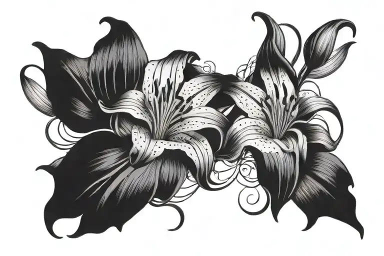 Noman Numbers And Lily Intertwined